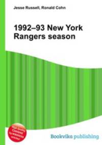 1992–93 New York Rangers season