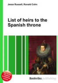 List of heirs to the Spanish throne