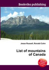 List of mountains of Canada