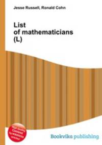 List of mathematicians (L)