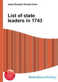 List of state leaders in 1743