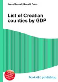 List of Croatian counties by GDP