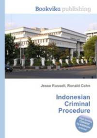 Indonesian Criminal Procedure