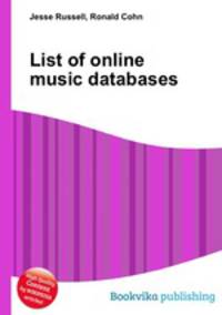 List of online music databases