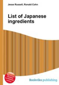 List of Japanese ingredients
