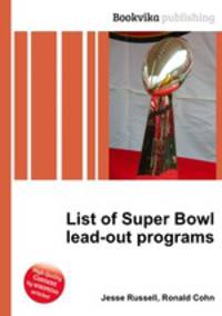 List of Super Bowl lead-out programs