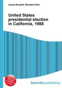 United States presidential election in California, 1988