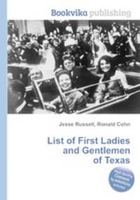 List of First Ladies and Gentlemen of Texas