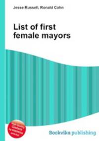 List of first female mayors