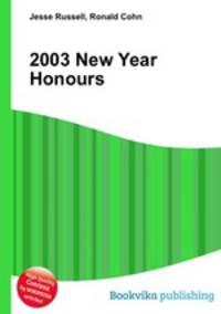 2003 New Year Honours