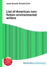 List of American non-fiction environmental writers