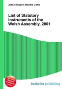 List of Statutory Instruments of the Welsh Assembly, 2001