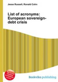 List of acronyms: European sovereign-debt crisis