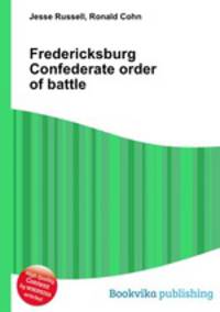 Fredericksburg Confederate order of battle