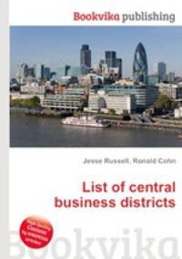List of central business districts