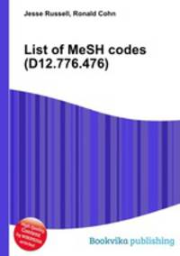 List of MeSH codes (D12.776.476)