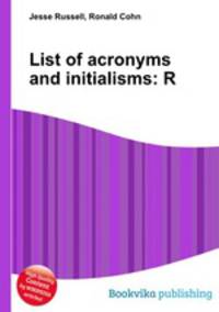 List of acronyms and initialisms: R