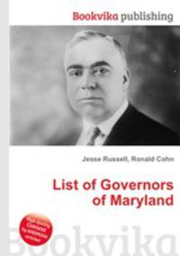 List of Governors of Maryland