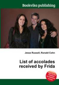 List of accolades received by Frida