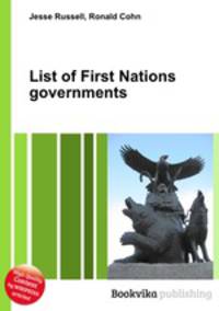 List of First Nations governments