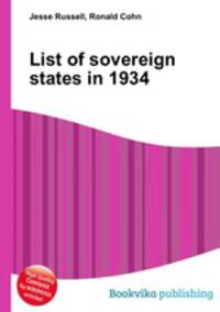 List of sovereign states in 1934