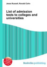 List of admission tests to colleges and universities