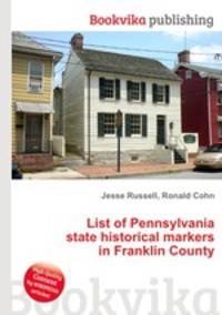 List of Pennsylvania state historical markers in Franklin County
