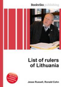 List of rulers of Lithuania