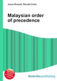 Malaysian order of precedence