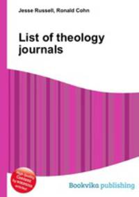 List of theology journals