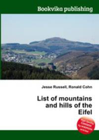 List of mountains and hills of the Eifel