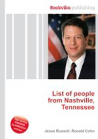 List of people from Nashville, Tennessee