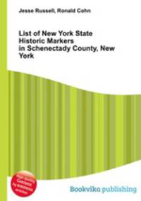 List of New York State Historic Markers in Schenectady County, New York
