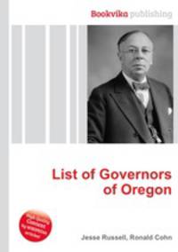 List of Governors of Oregon