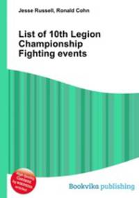 List of 10th Legion Championship Fighting events