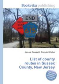 List of county routes in Sussex County, New Jersey