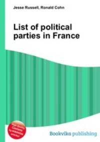 List of political parties in France