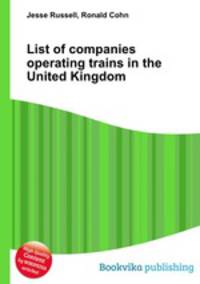 List of companies operating trains in the United Kingdom