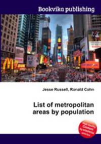 List of metropolitan areas by population