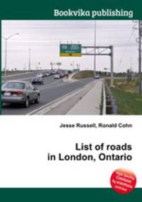 List of roads in London, Ontario