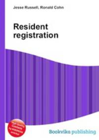 Resident registration