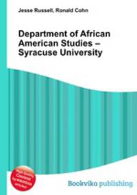 Department of African American Studies – Syracuse University