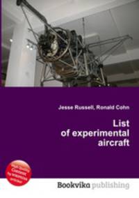 List of experimental aircraft