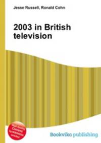 2003 in British television
