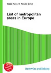List of metropolitan areas in Europe