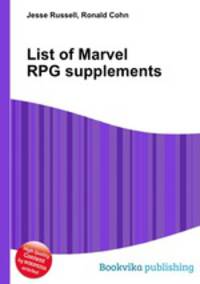 List of Marvel RPG supplements