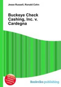 Buckeye Check Cashing, Inc. v. Cardegna