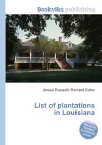 List of plantations in Louisiana