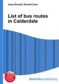 List of bus routes in Calderdale