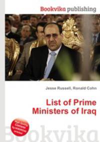 List of Prime Ministers of Iraq